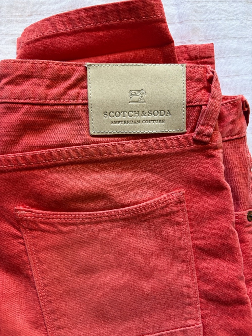 Scotch & Soda Pants, Red, size 31